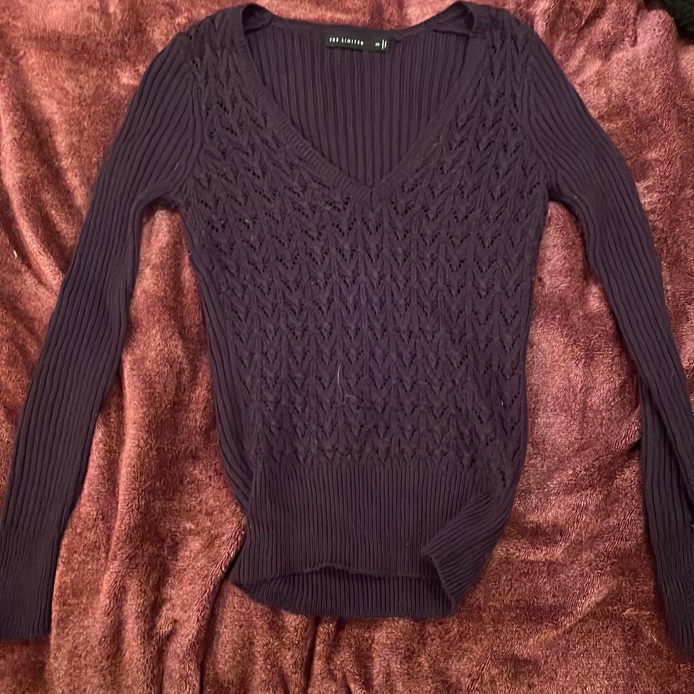 V-neck sweater